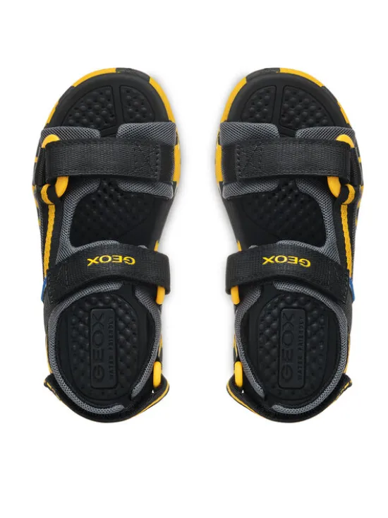 Geox Sandały Jr Borealis J450RE 1411 C0054 S Czarny