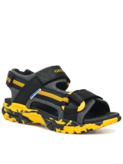Geox Sandały Jr Borealis J450RE 1411 C0054 S Czarny