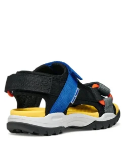 Geox Sandały Jr Borealis J450RE 01411 C0245 S Czarny
