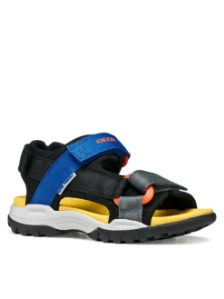 Geox Sandały Jr Borealis J450RE 01411 C0245 S Czarny