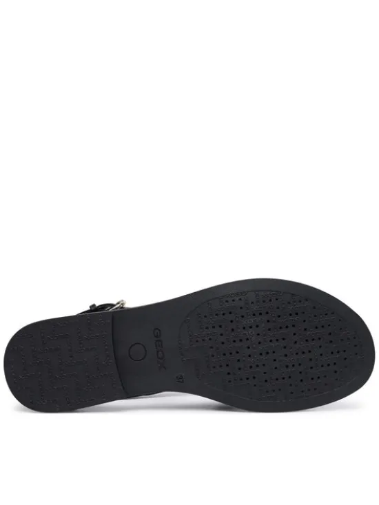 Geox Sandały Jr Sandal Karly J6535D 000BC C9258 D Czarny