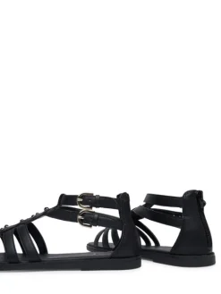 Geox Sandały Jr Sandal Karly J6535D 000BC C9258 D Czarny