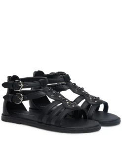 Geox Sandały Jr Sandal Karly J6535D 000BC C9258 S Czarny