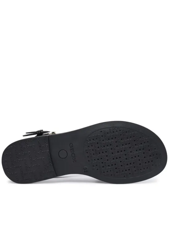Geox Sandały Jr Sandal Karly J6535D 000BC C9258 S Czarny