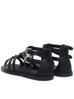 Geox Sandały Jr Sandal Karly J6535D 000BC C9258 S Czarny