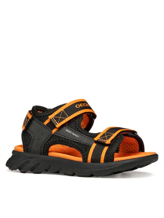 Geox Sandały J Sandal Airadyum Bo J45F1B 014ME C0038 M Czarny