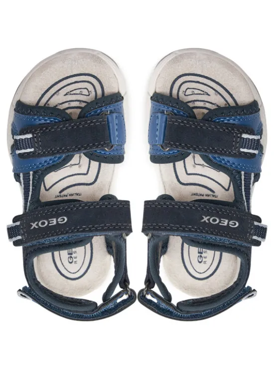 Geox Sandały J Sandal Alben Boy J35AVA 01520 CF44M M Granatowy
