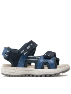 Geox Sandały J Sandal Alben Boy J35AVA 01520 CF44M M Granatowy
