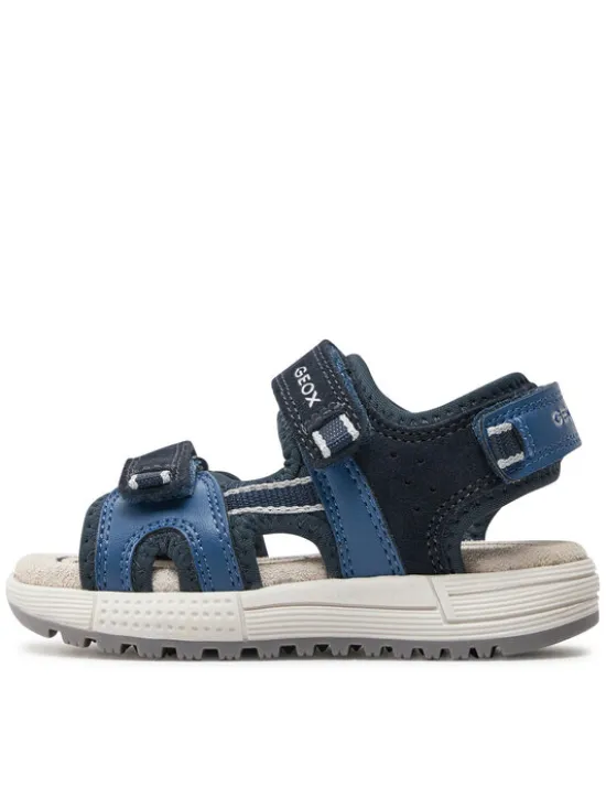 Geox Sandały J Sandal Alben Boy J35AVA 01520 CF44M M Granatowy