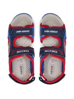 Geox Sandały J Sandal Android Boy J450QB 014CE C0735 D Granatowy