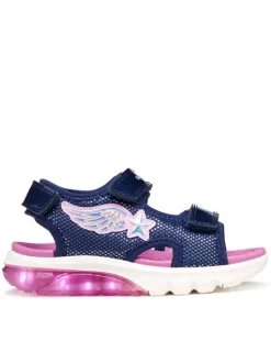 Geox Sandały J Sandal Ciberdron G J55MWA 0ASKN C0694 D Granatowy