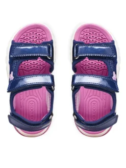 Geox Sandały J Sandal Ciberdron G J55MWA 0ASKN C0694 D Granatowy