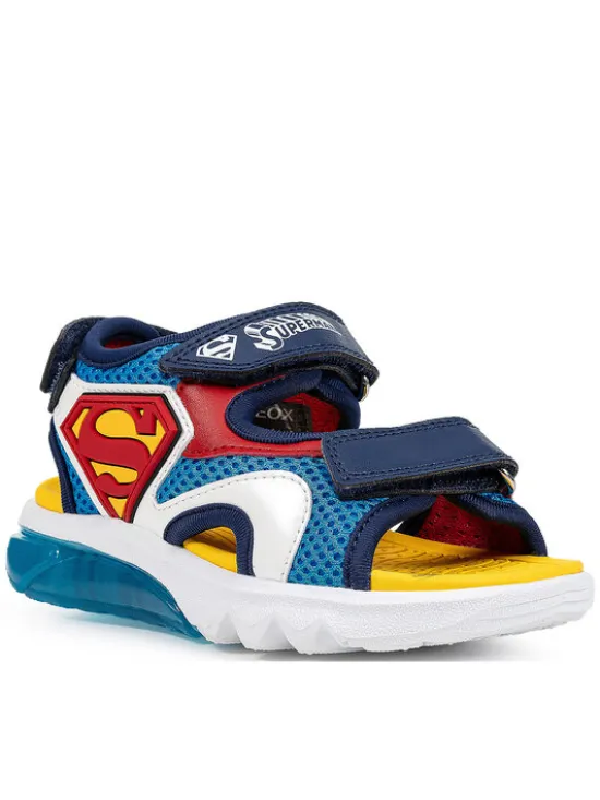 Geox Sandały J Sandal Ciberdron B J65MXC 01454 C4320 S Granatowy