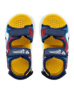 Geox Sandały J Sandal Ciberdron B J65MXC 01454 C4320 S Granatowy