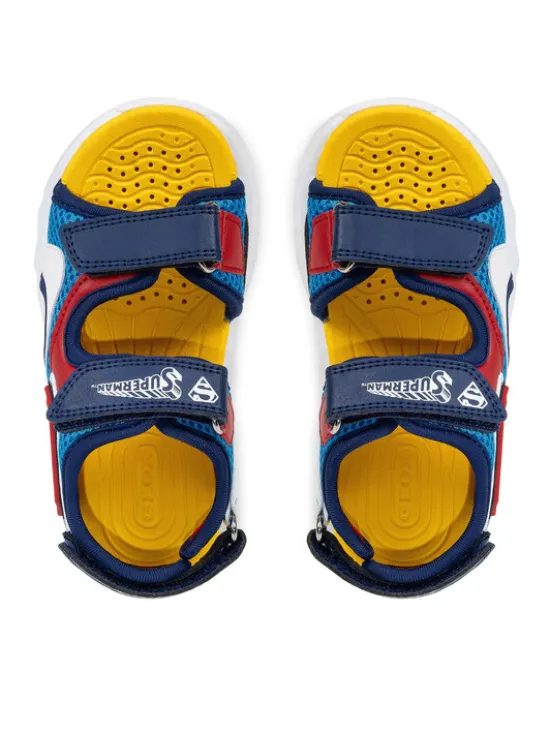 Geox Sandały J Sandal Ciberdron B J65MXC 01454 C4320 D Granatowy