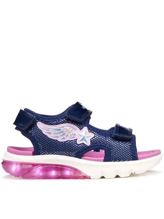 Geox Sandały J Sandal Ciberdron G J55MWA 0ASKN C0694 M Granatowy