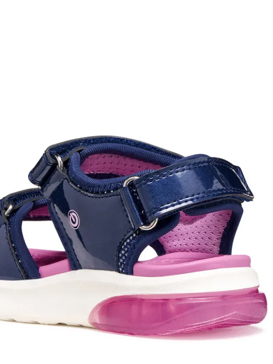 Geox Sandały J Sandal Ciberdron G J55MWA 0ASKN C0694 M Granatowy