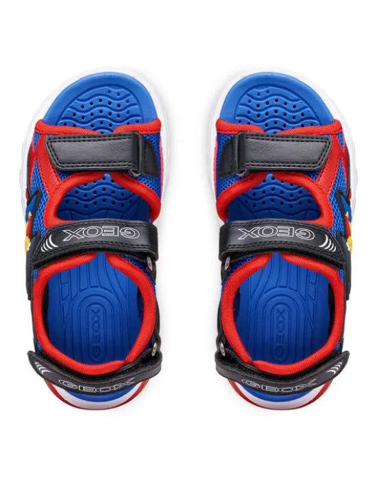Geox Sandały J Sandal Ciberdron B J65MXA 01454 C0833 M Granatowy
