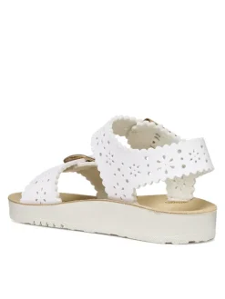 Geox Sandały J Sandal Costarei Gi J65EAA 000BC C1000 S Biały