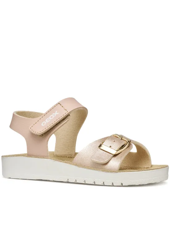 Geox Sandały J Sandal Costarei Gi J15EAB 0BCBN C8172 M Różowy