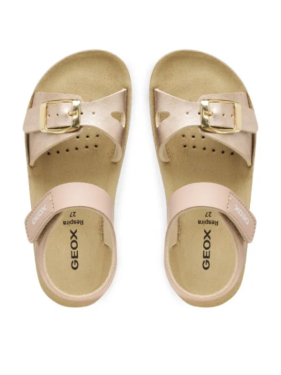 Geox Sandały J Sandal Costarei Gi J15EAB 0BCBN C8172 M Różowy