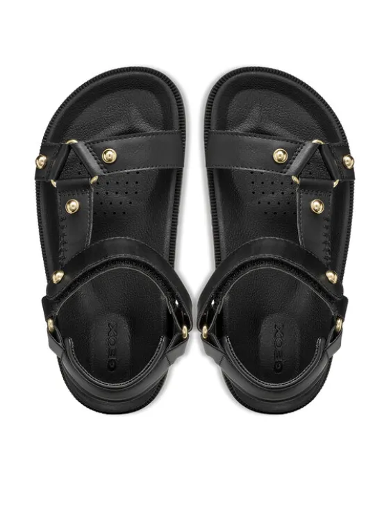 Geox Sandały J Sandal Foammentera J65P0D 000BC C9999 S Czarny