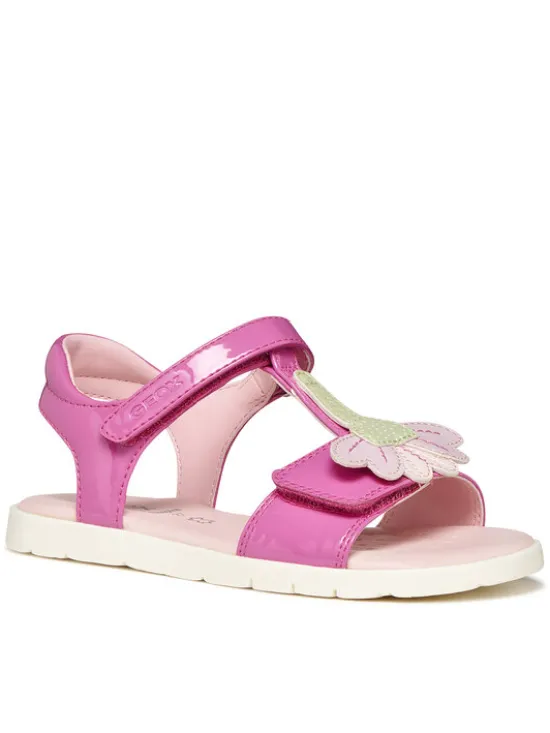 Geox Sandały J Sandal Joyfoot Gir J65P1C 000HH C0886 S Różowy
