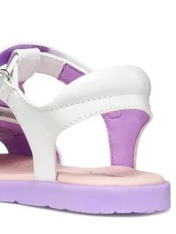 Geox Sandały J Sandal Joyfoot Gir J65P1C 000HH C0761 D Biały