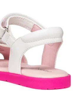 Geox Sandały J Sandal Joyfoot Gir J65P1D 000BC C0653 M Biały