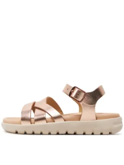 Geox Sandały J Sandal Soleima Gir J45GSA 000CF C7018 M Różowe złoto