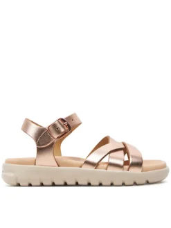 Geox Sandały J Sandal Soleima Gir J45GSA 000CF C7018 M Różowe złoto