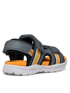 Geox Sandały J Vaniett Boy J555XB 01454 C9025 M Szary