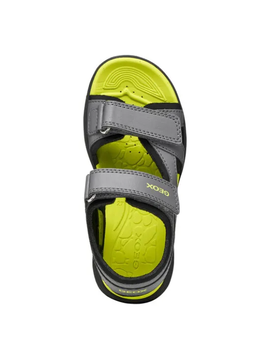 Geox Sandały J Vaniett Boy J455XC 015BC C1267 M Szary