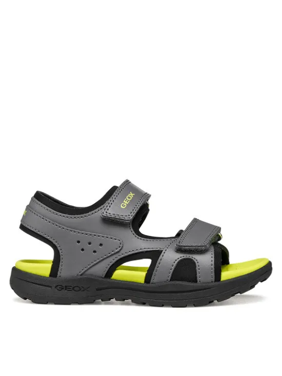 Geox Sandały J Vaniett Boy J455XC 015BC C1267 M Szary