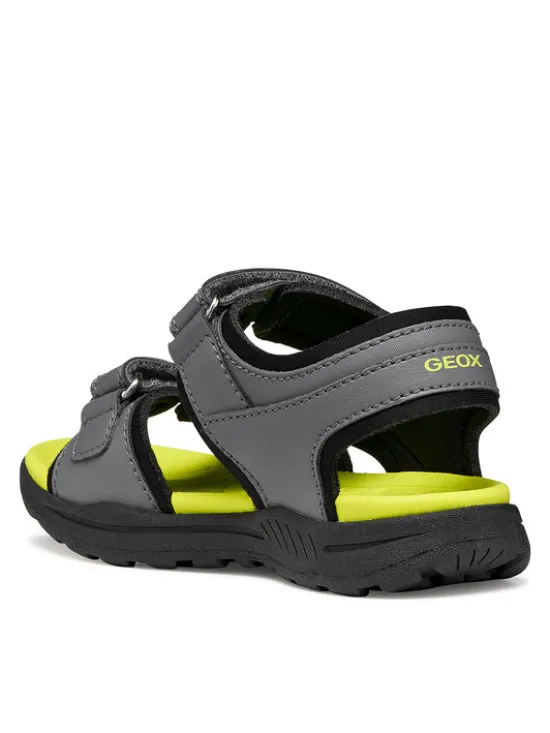 Geox Sandały J Vaniett Boy J455XC 015BC C1267 M Szary