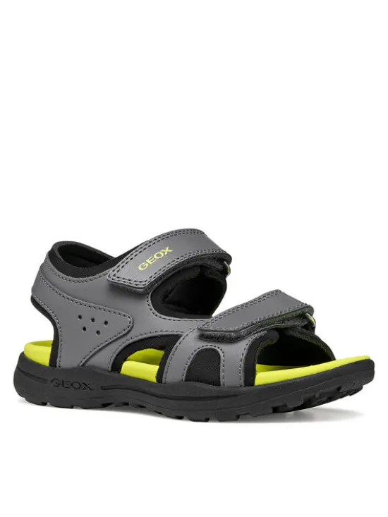 Geox Sandały J Vaniett Boy J455XC 015BC C1267 M Szary