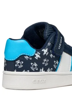 Geox Sneakersy B Eclyper Boy B455LA 000BC CF44D D Granatowy