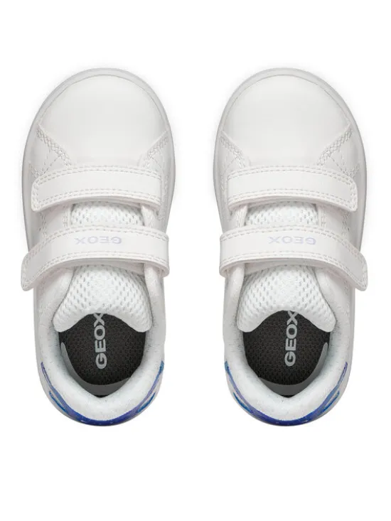 Geox Sneakersy B Eclyper Girl B365MA 054PV C1412 Biały