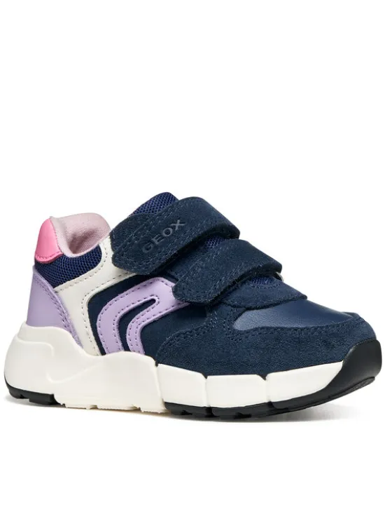 Geox Sneakersy B Flexyper Mini Girl B656NA 05422 C4215 S Granatowy