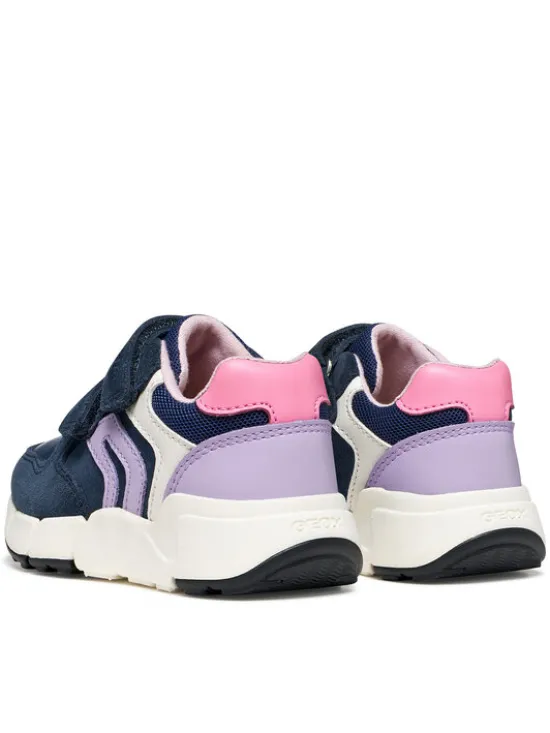 Geox Sneakersy B Flexyper Mini Girl B656NA 05422 C4215 S Granatowy