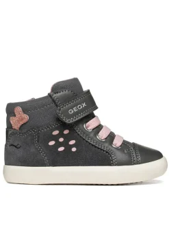 Geox Sneakersy B Gisli Girl B661MA 022BC C9002 S Szary ciemny