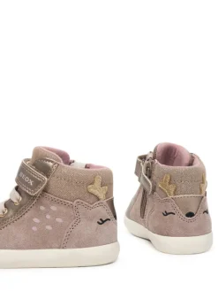 Geox Sneakersy B Gisli Girl B661MA 022NF C5005 M Beżowy ciemny