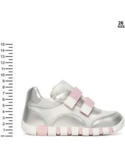 Geox Sneakersy B Iupidoo Girl B3558A 0AS54 C0566 Srebrny