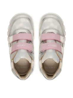 Geox Sneakersy B Iupidoo Girl B3558A 0AS54 C0566 Srebrny