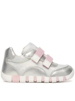 Geox Sneakersy B Iupidoo Girl B3558A 0AS54 C0566 Srebrny