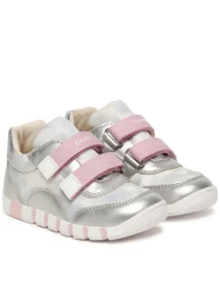 Geox Sneakersy B Iupidoo Girl B3558A 0AS54 C0566 Srebrny