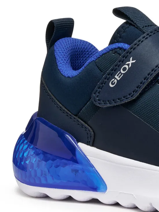 Geox Sneakersy J Activart Illuminus J56LYA 02A9J C4226 S Granatowy