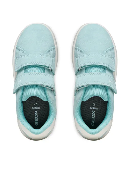 Geox Sneakersy J Eclyper Girl J45LRA 022BC C3B1Z S Niebieski