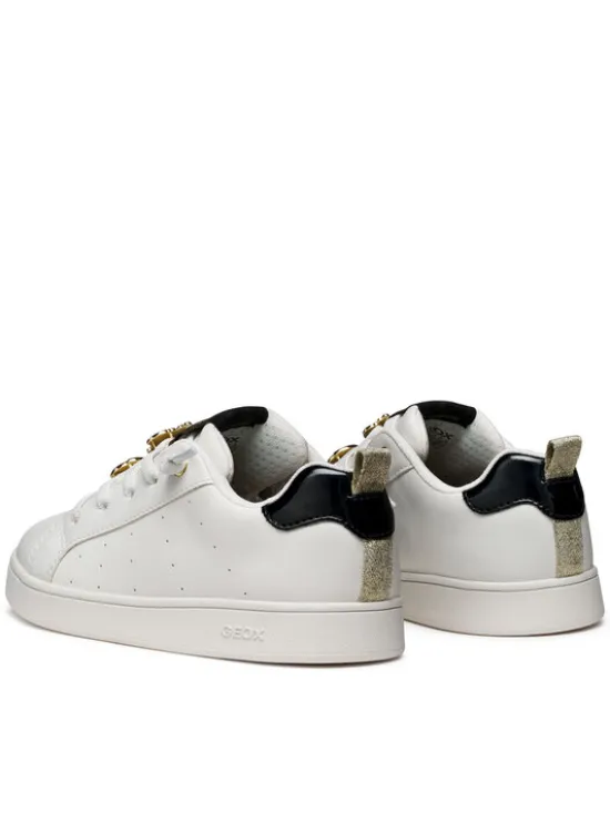 Geox Sneakersy J Eclyper J56LRA 000BC C1000 S Biały