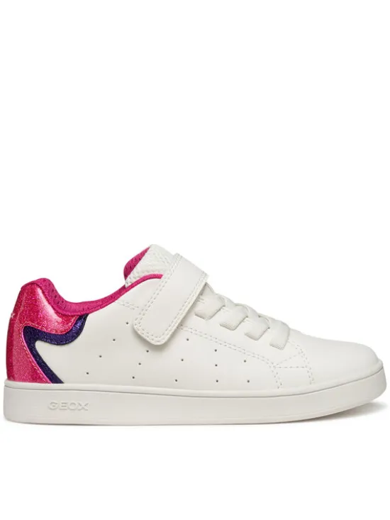 Geox Sneakersy J Eclyper J36LRA 0BCKC C0563 S Biały